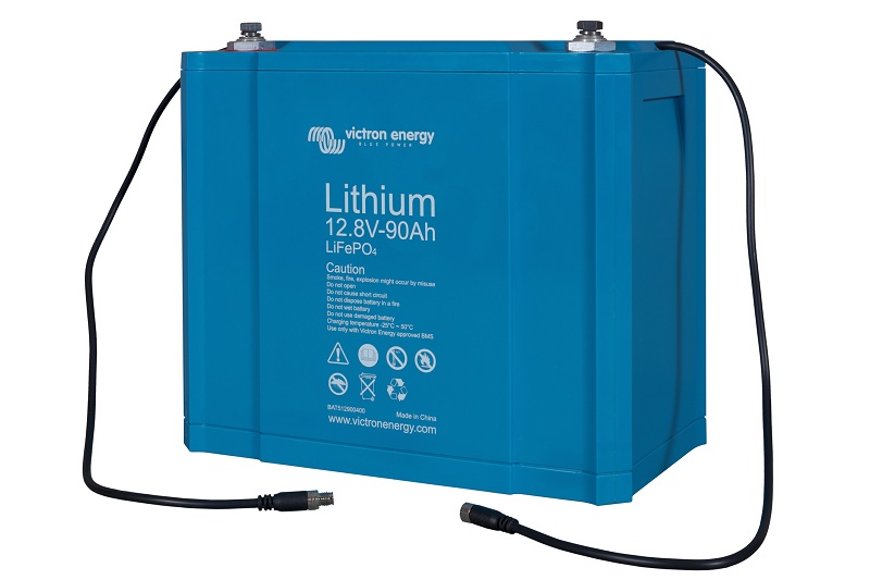 Lithium Phosphate batteries12,8V 90Ah LiFePO4 battery cell balancing and bms